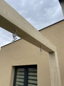 Detail zavěšení pro houpačku